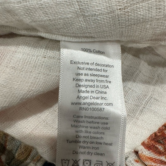 Angel Dear Palm leaves ruffle swing top and bloomer matching set 12-18 month - Picture 7 of 7